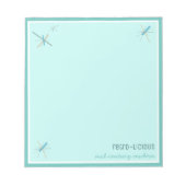 Retro Hübsch Mitte des Jahrhunderts Modernes Notep Notizblock (Vorderseite)