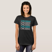 Retro-Huhn für ihn Männer oder Jungen T-Shirt (Vorne ganz)