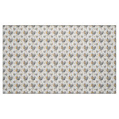 Retro Huhn-Gewebe Stoff (Fat Quarter (45,7 x 55,9 cm))