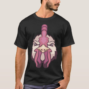 Retro-Huhn Männer Frauen Hahn Huhn T-Shirt