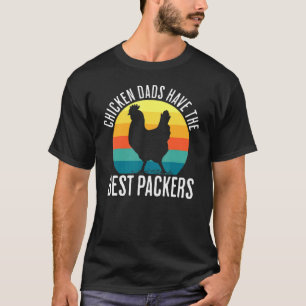 Retro-Hühner-Vater haben die besten Spechte T-Shirt