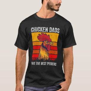 Retro-Hühner-Väter haben die guten Schnäbel Vintag T-Shirt
