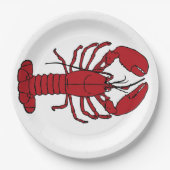 Retro Hummer des Papptellers Pappteller (Vorderseite)