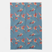 Retro Hummingbird-Muster Küchentuch (Vertikal)