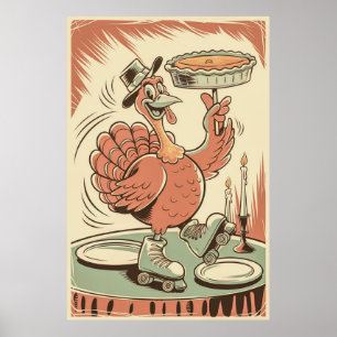 Retro-Humor-Wandkunst für Küche und Esszimmer   Poster