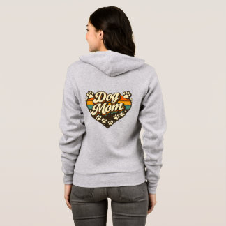 Retro-Hundemama Hoodie