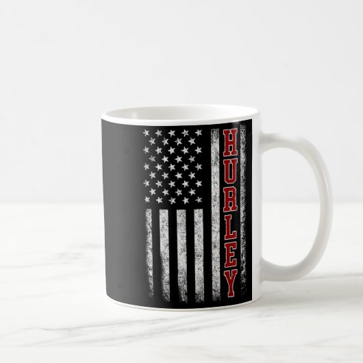Retro Hurley Home State Cool 70s 80s Style Sunset  Kaffeetasse (Rechts)
