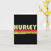 Retro Hurley Home State Cool 70s 80s Style Sunset  Karte (Gelbe Blume)
