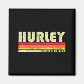 Retro Hurley Home State Cool 70s 80s Style Sunset  Magnet (Vorne)