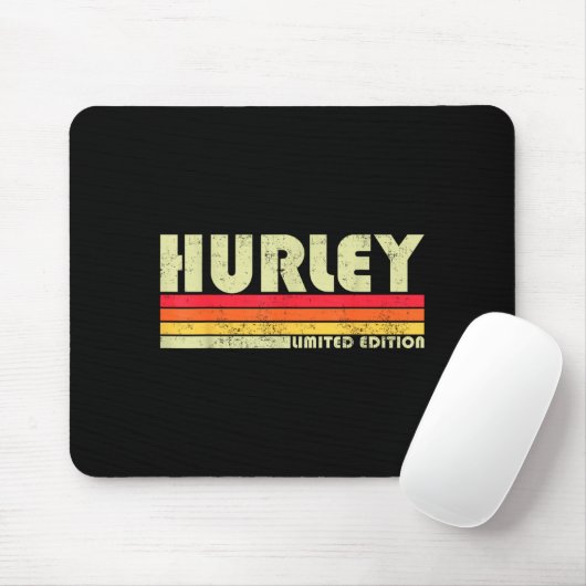 Retro Hurley Home State Cool 70s 80s Style Sunset Mousepad (Mit Mouse)