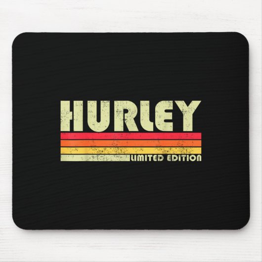 Retro Hurley Home State Cool 70s 80s Style Sunset  Mousepad (Vorne)