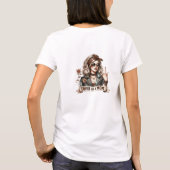 Retro-Husten als Mama T-Shirt (Rückseite)