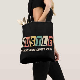 Retro Hustle Nichts Gutes kommt einfach Tasche