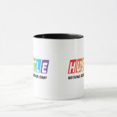 Retro Hustle Nichts Gutes kommt einfach Tasse (Zentrum)