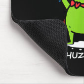 Retro Huzzah Frog Knight Funny Sword Meme Quote Me Mousepad (Ecke)