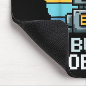 Retro I Build Robots Robotics Engineering Ai Tech  Mousepad (Ecke)