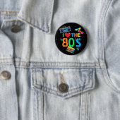 Retro I | eighties Button (Beispiel)