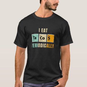Retro I esse Tacos regelmäßig Chemie T-Shirt