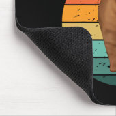 Retro I Go Meow Funny Cat Singmememe Mousepad (Ecke)