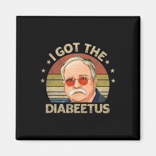 Retro I Got Diabeetus Funny Diabetes Typ 1 2 Magnet
