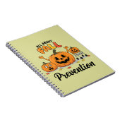 Retro-I-Liebe - Herbstprävention Notizblock (Rechte Seite)