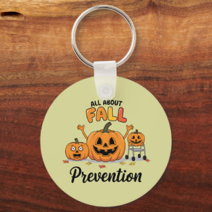 Retro-I-Liebe - Herbstprävention Schlüsselanhänger