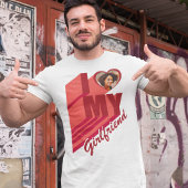 Retro I Liebe My Girlfriend T - Shirt