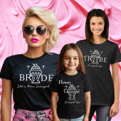Retro Ice Cream "Stamm" Bridesmaid Matching T-Shirt