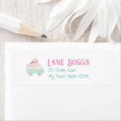 Retro Ice Creme Truck Geburtstagsparty (Insitu)