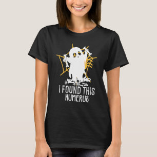 Retro Ich fand diesen Humerus Halloween-Geist Orth T-Shirt