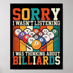 Retro, ich hörte nicht, dass ich über Bill nachdac Poster