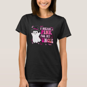 Retro Ich Trage Rosa Für Meinen Onkel Halloween Cu T-Shirt