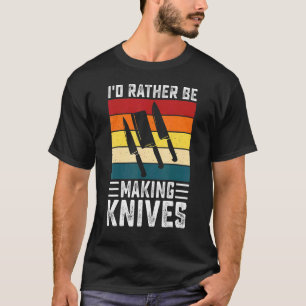 Retro, ich würde eher Messer machen, die nach Mess T-Shirt