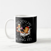 Retro Icu Nurse Christmas Gingerbread Did You Try  Kaffeetasse (Links)