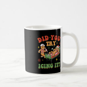 Retro ICU Nurse Weihnachtsgingerbrot Haben Sie ver Kaffeetasse