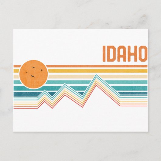 Retro Idaho Boise Nampa Souvenir Vintagen Außenber Postkarte (Vorderseite)