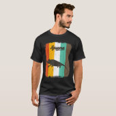 Retro Iguana Lizard T für Iguana Lizard T-Shirt (Vorne ganz)