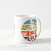 Retro Illusionist für Lichtelemente Kaffeetasse (VorderseiteRechts)