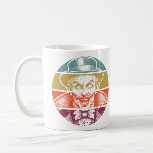 Retro Illusionist für Lichtelemente Kaffeetasse (Links)