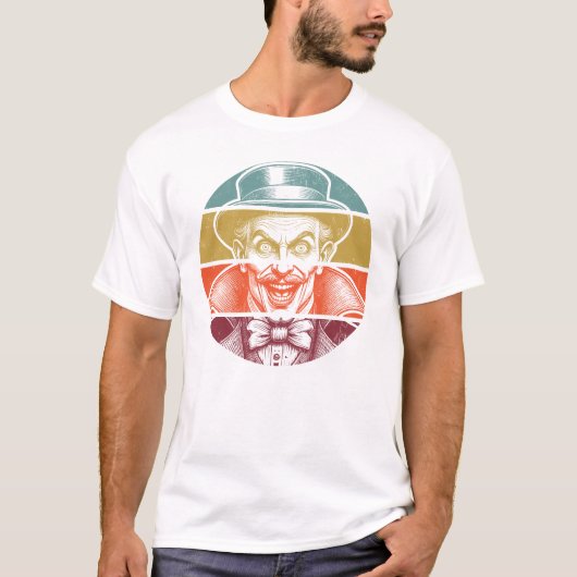 Retro Illusionist für Lichtelemente T-Shirt (Vorderseite)