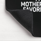 Retro I'm My Mother In Law's Favorite Child Parent Mousepad (Ecke)