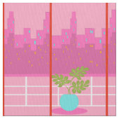 Retro im rosa Gewebe Stoff (Nahaufnahme)