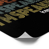 Retro I'm Speaking Kamala Harris Joe Biden 2020 Gi Poster (Ecke)