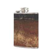 Retro Imitatleder, Blicke alt, verkratzt u. Flachmann (Links)