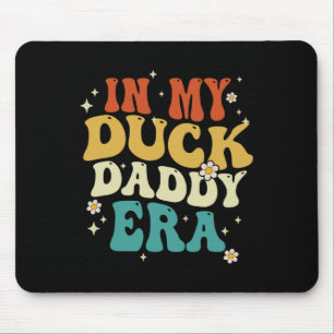 Retro in meinem Duck Daddy Era Funny Duck Fathers Mousepad