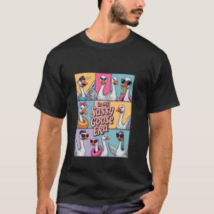 Retro in meiner albernen Gans-Ära Lustiger Tierlie T-Shirt