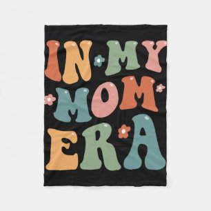 Retro in meiner coolen Mom-Ära lustige Mama Mutter Fleecedecke