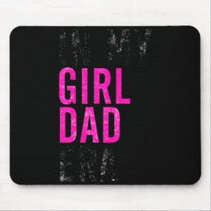 Retro in meiner Dad Girl-Ära Lustiger Vatertag Män Mousepad
