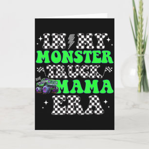 Retro In Meiner Monster Truck Mama Ära Monster Tru Karte