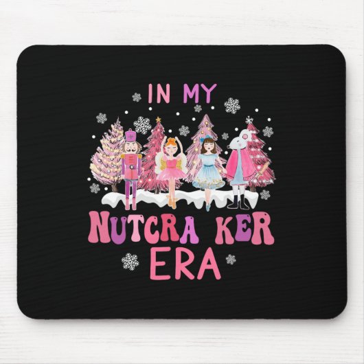 Retro in meiner Nutcracker Mama Era Christmas Nutc Mousepad (Vorne)